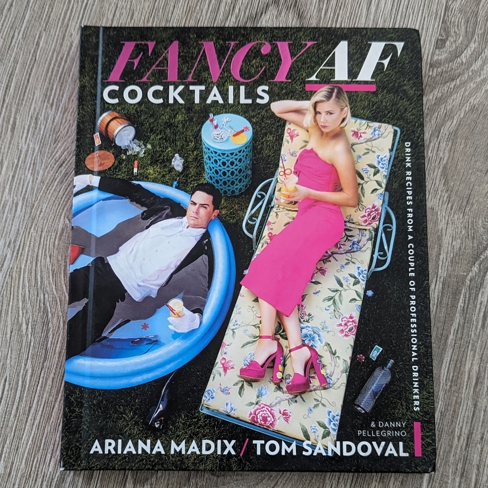 💕(3/$15) Fancy AF Cocktails Book Vanderpump Rules Ariana Madix and Tom